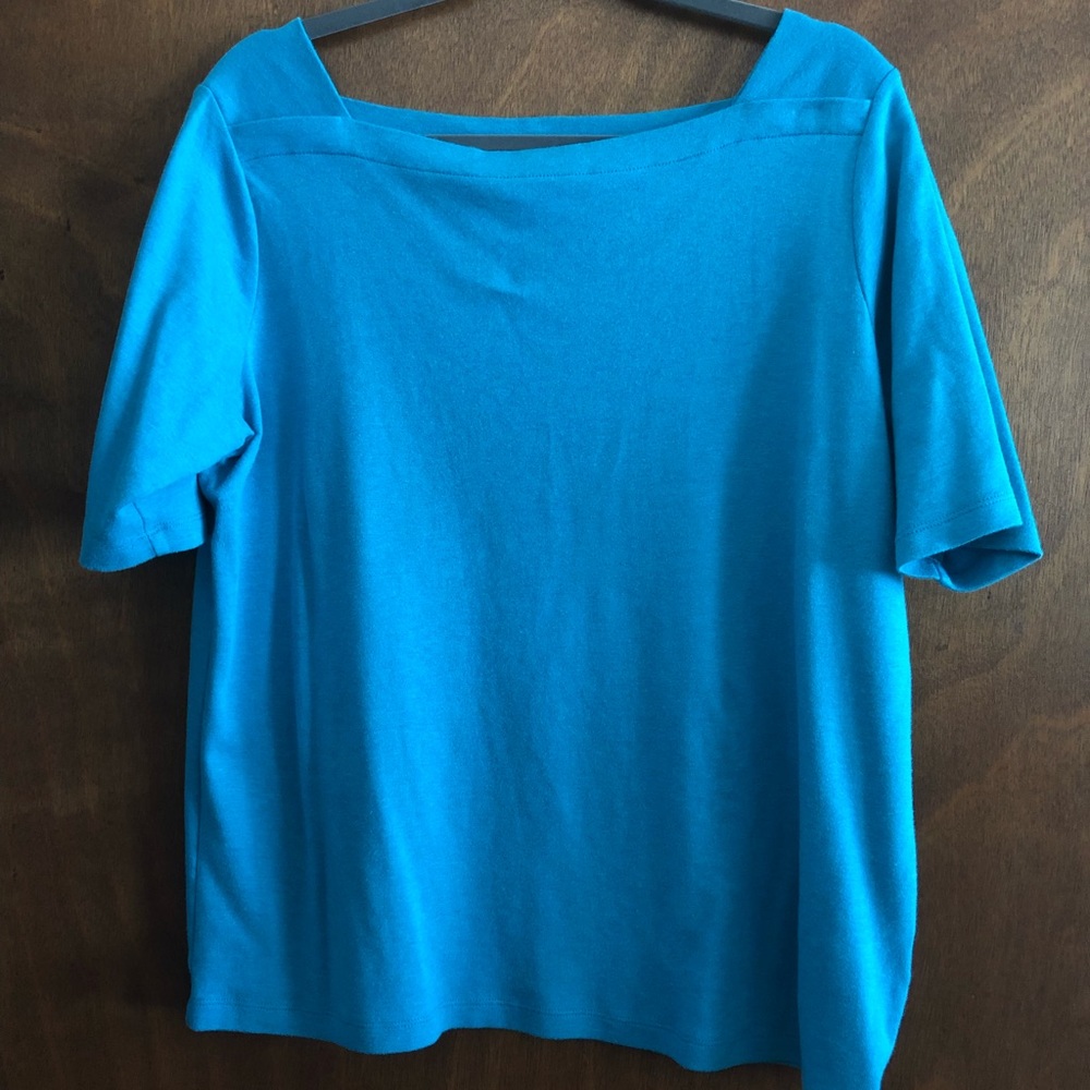 LL Bean 3/4 sleeve boatneck